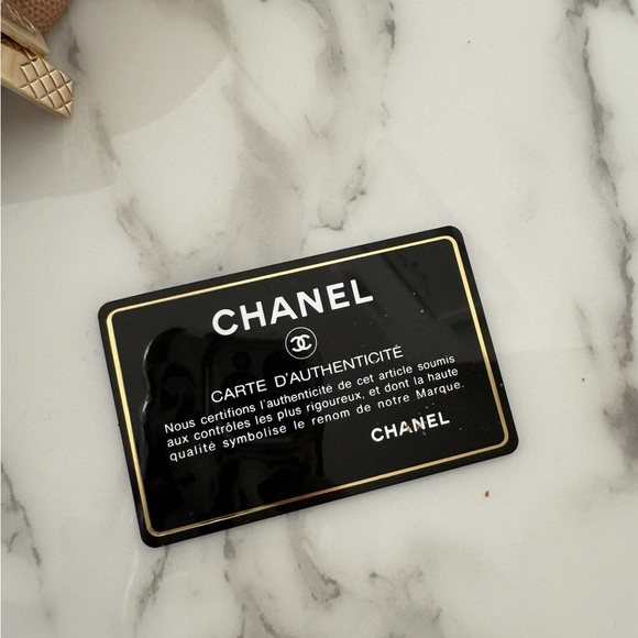 NWOT Chanel Beige Quilted Caviar Leather Affinity backpack with dustbag - Picture 8 of 10